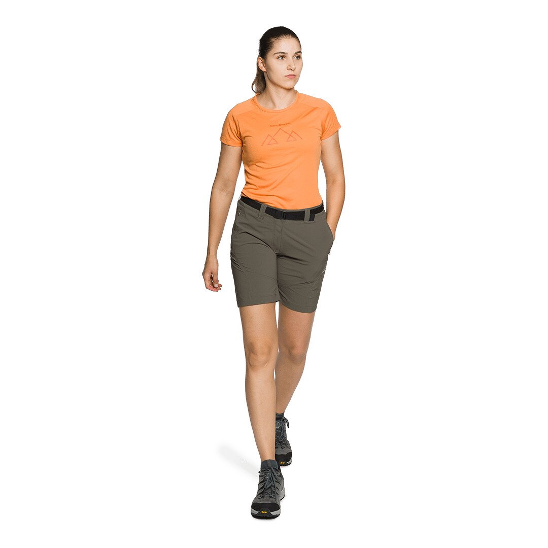 Camiseta de mujer Salur Trangoworld - Naranja claro Naranja claro-4