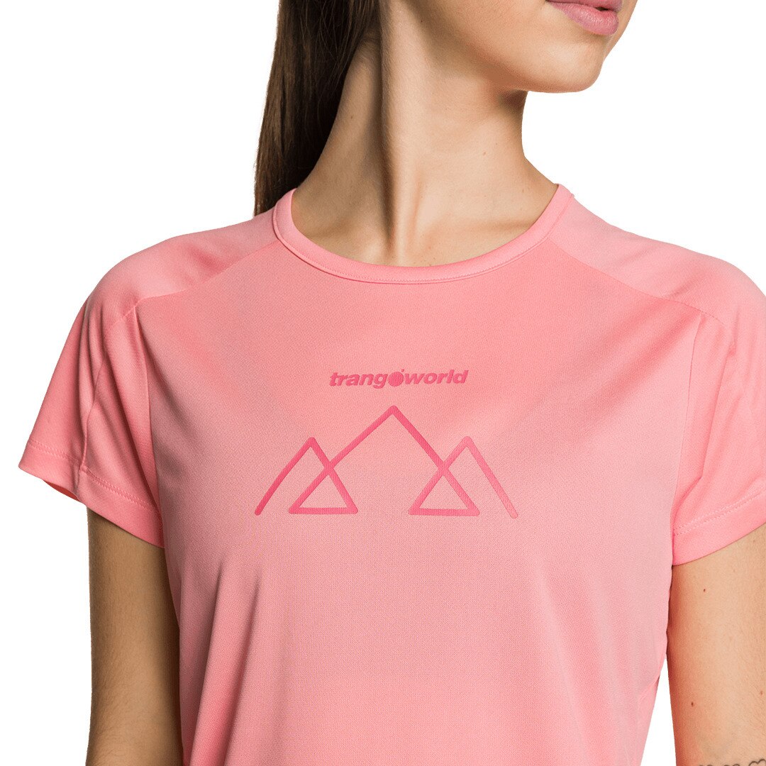 Camiseta de mujer Salur Trangoworld - Rosa Rosa-4