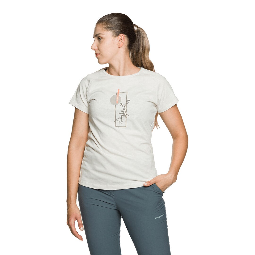 Camiseta de mujer Serpe Trangoworld - Blanco Blanco-2
