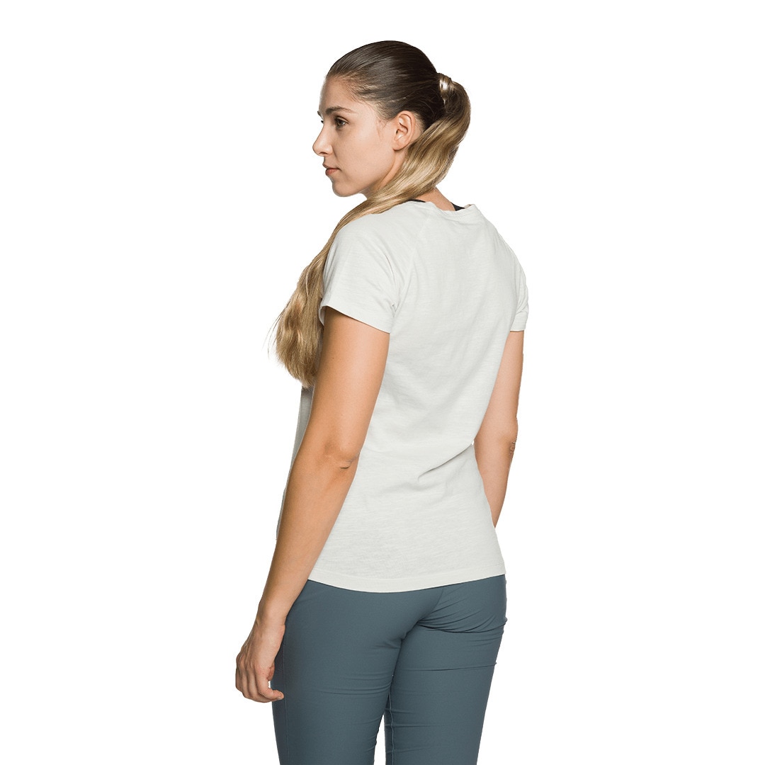 Camiseta de mujer Serpe Trangoworld - Blanco Blanco-3