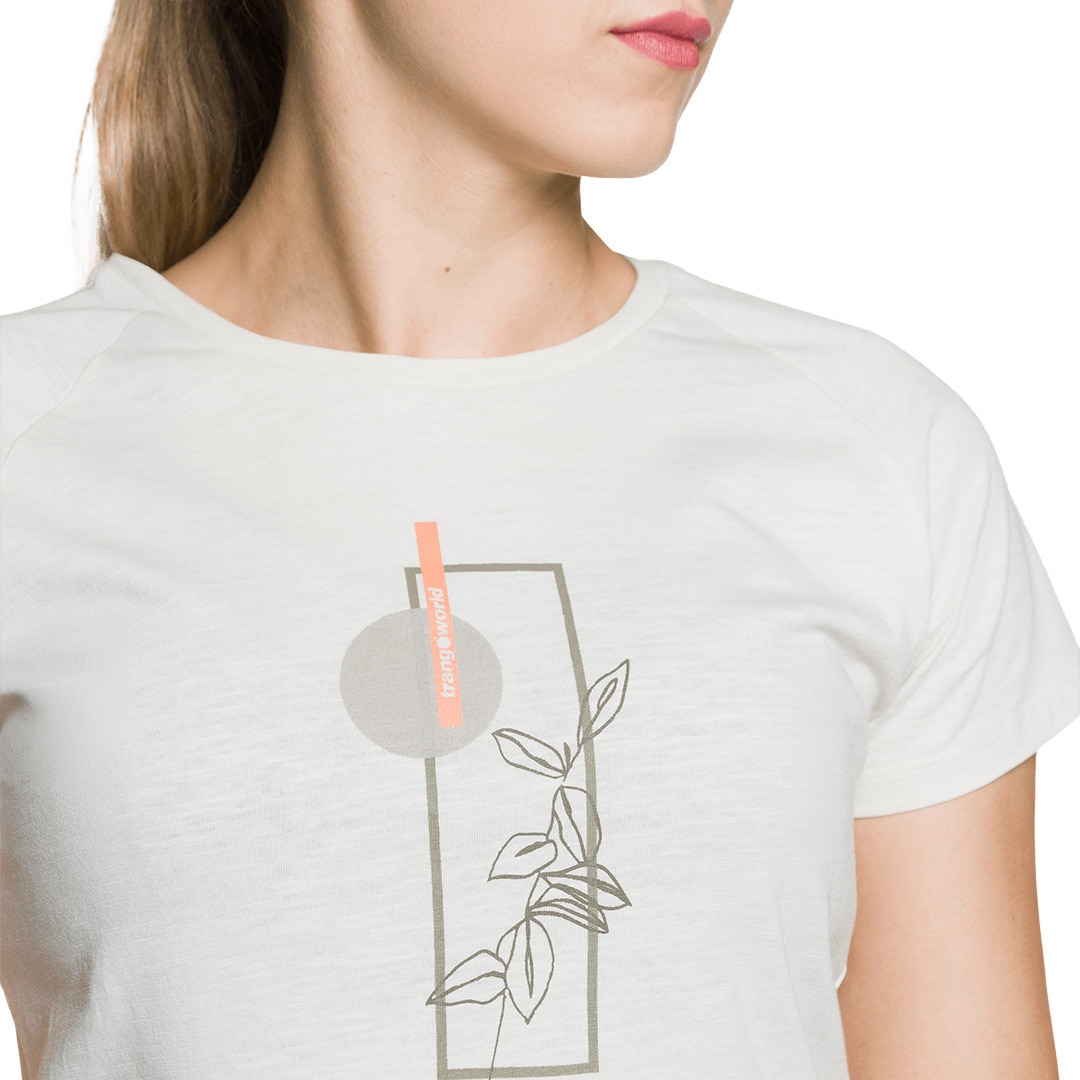 Camiseta de mujer Serpe Trangoworld - Blanco Blanco-4