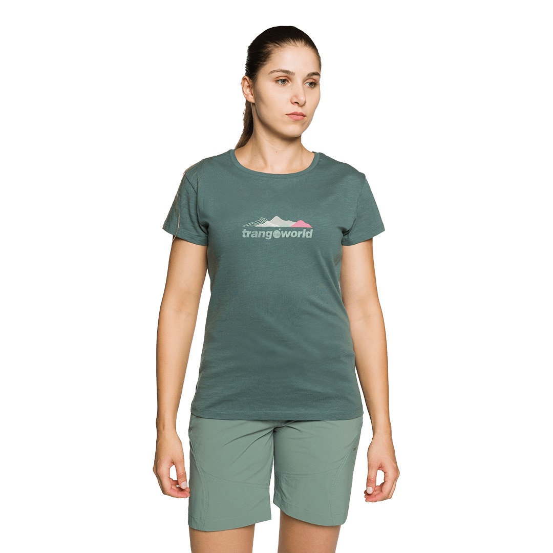 Camiseta de mujer Albacoa Trangoworld - Verde Agua Verde Agua-2