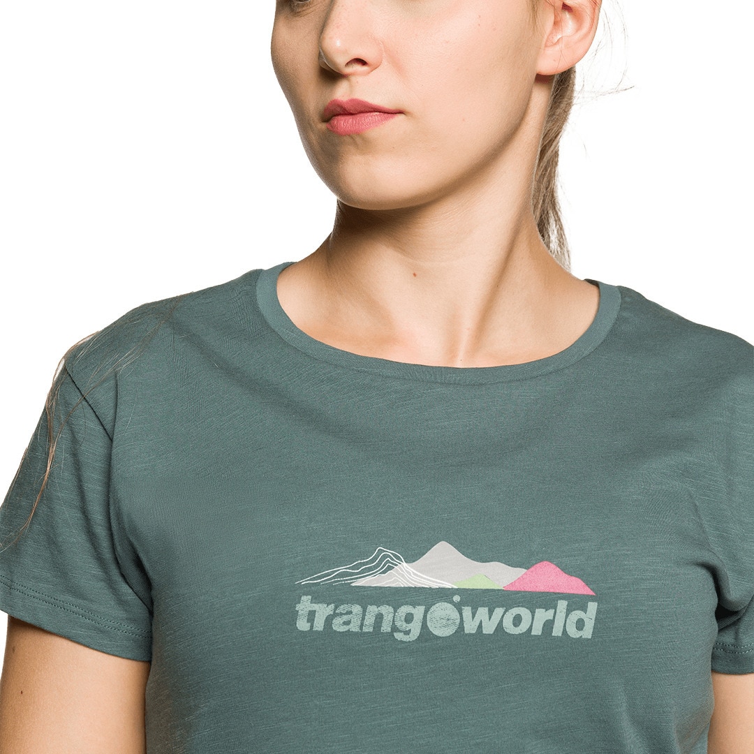 Camiseta de mujer Albacoa Trangoworld - Verde Agua Verde Agua-4