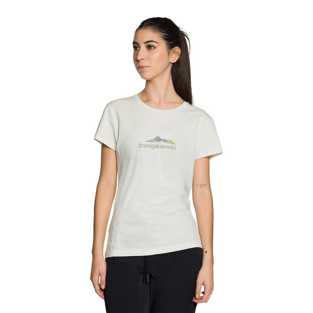 Camiseta de mujer Albacoa Trangoworld - Blanco Blanco-2