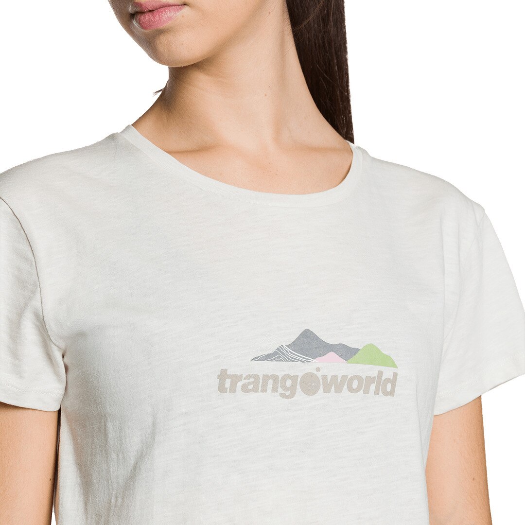 Camiseta de mujer Albacoa Trangoworld - Blanco Blanco-4