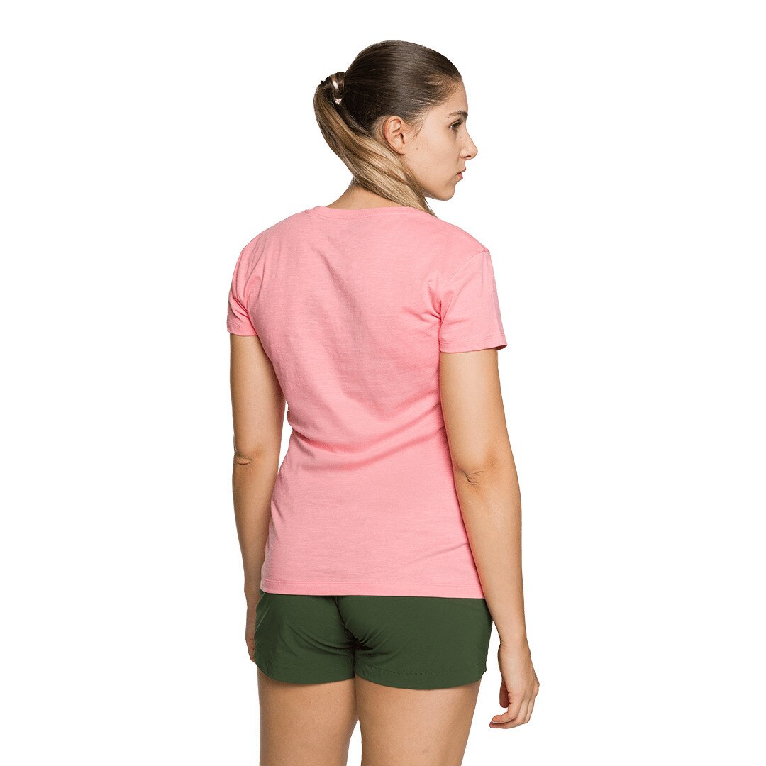 Camiseta de mujer Albacoa Trangoworld - Rosa Rosa-3