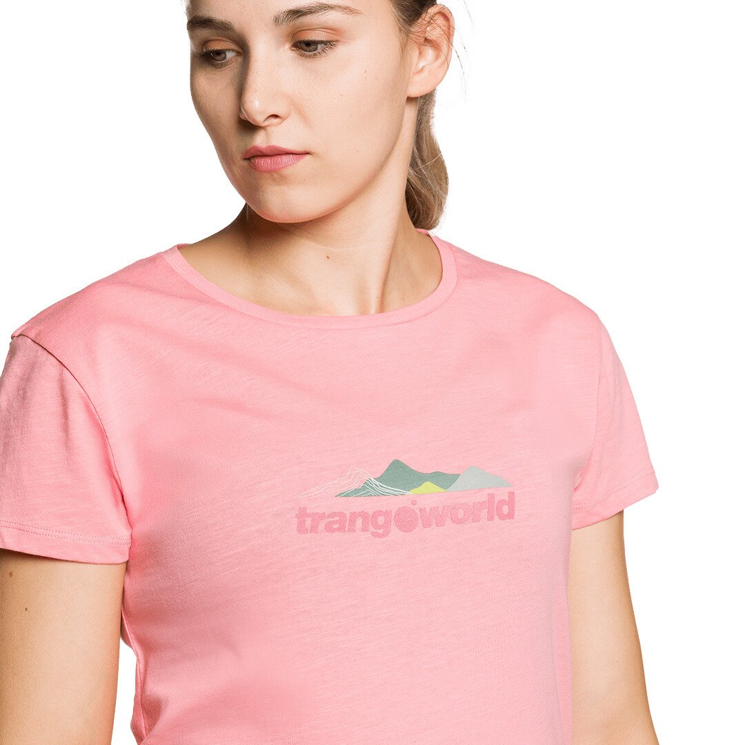 Camiseta de mujer Albacoa Trangoworld - Rosa Rosa-4