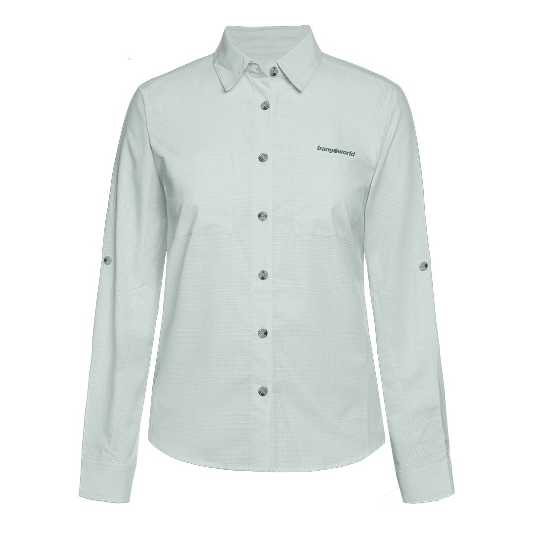Camisa de mujer Ardones df Trangoworld - Azul claro Azul claro-1