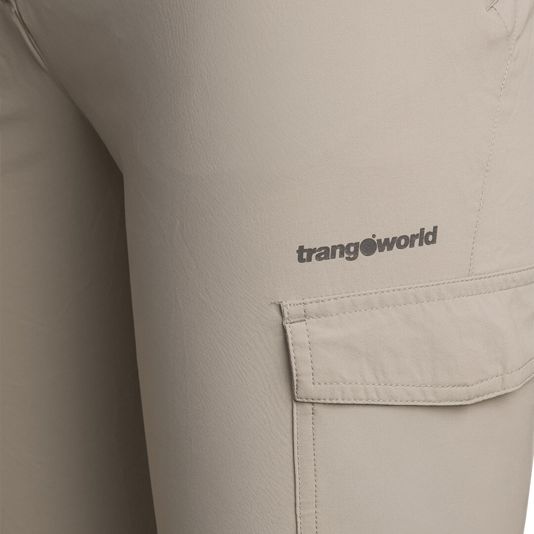 Pantalón de mujer Onega Trangoworld - Marrón Marrón-2