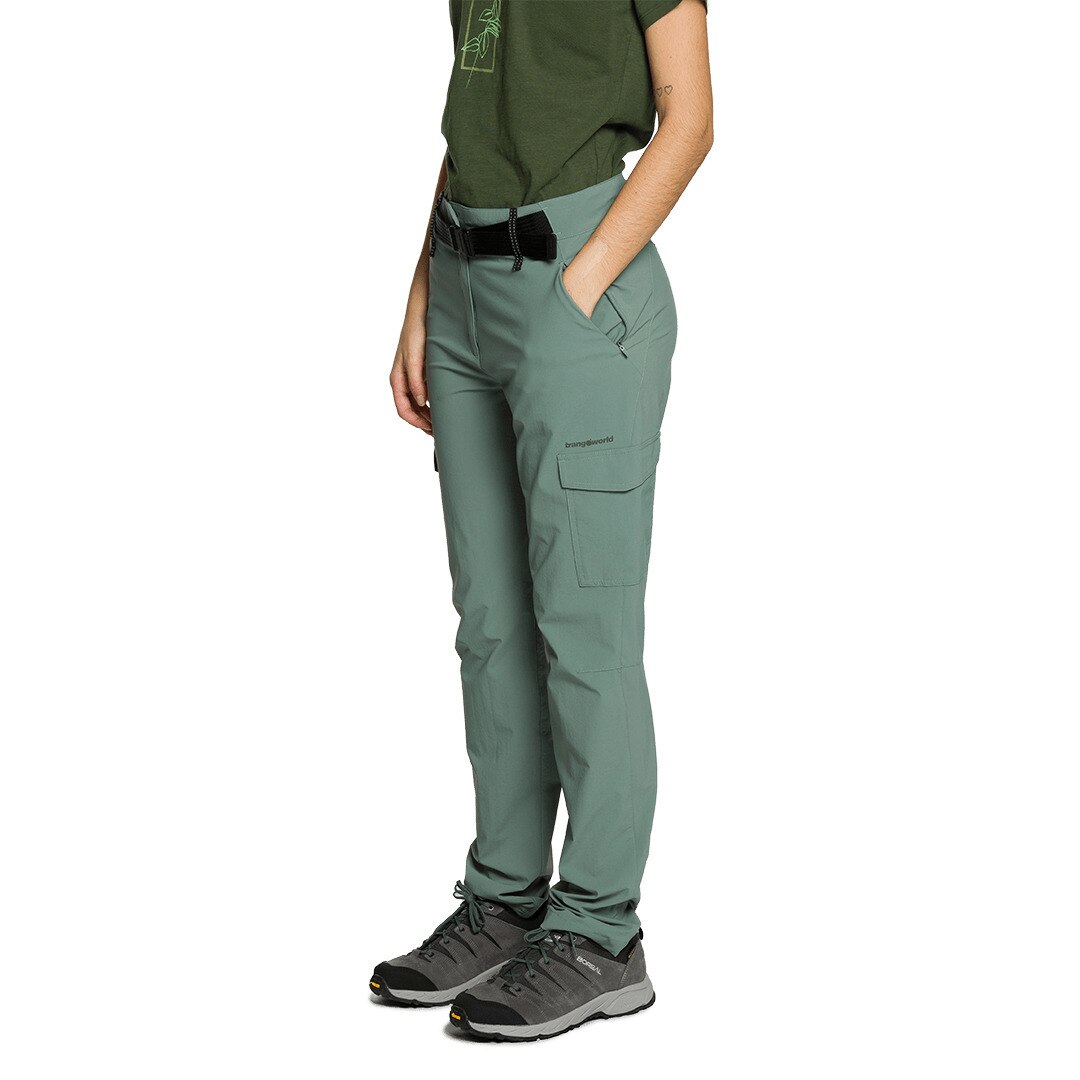 Pantalón de mujer Onega Trangoworld - Gris Gris-4