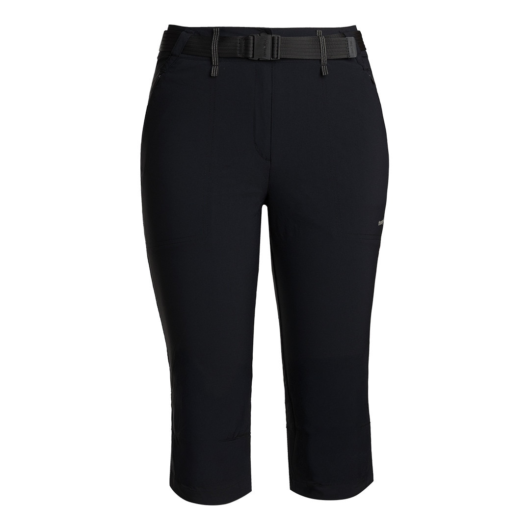 Pantalón pirata de mujer Nzilo Trangoworld - Negro Negro-1