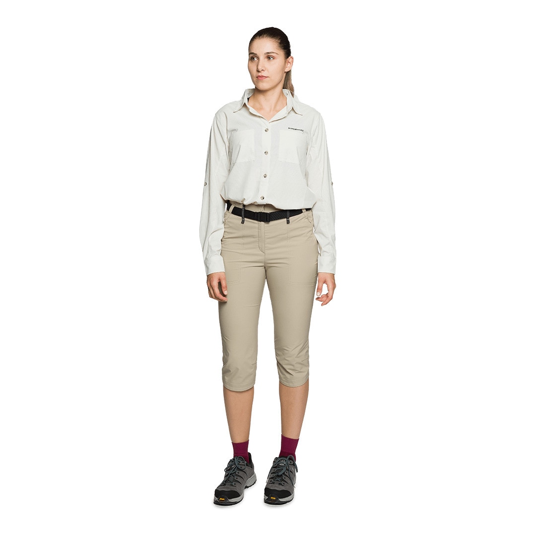 Pantalón pirata de mujer Nzilo Trangoworld - Topo Topo-5