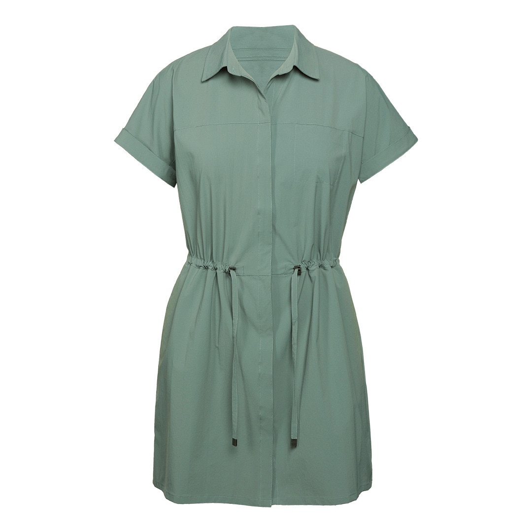 Vestido de mujer Odina Trangoworld - Gris Gris-1