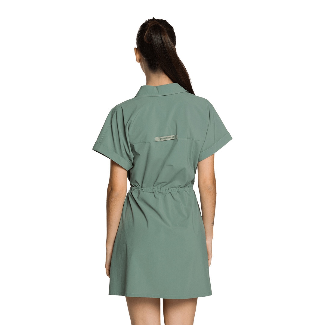 Vestido de mujer Odina Trangoworld - Gris Gris-3
