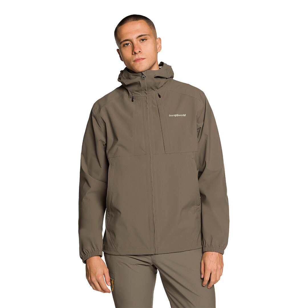 Chaqueta de hombre Caicos Trangoworld - Marrón Marrón-2