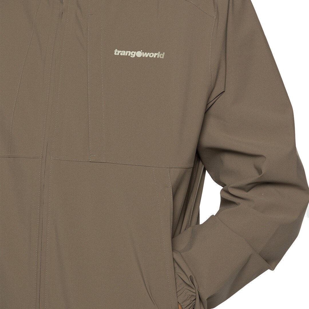Chaqueta de hombre Caicos Trangoworld - Marrón Marrón-5