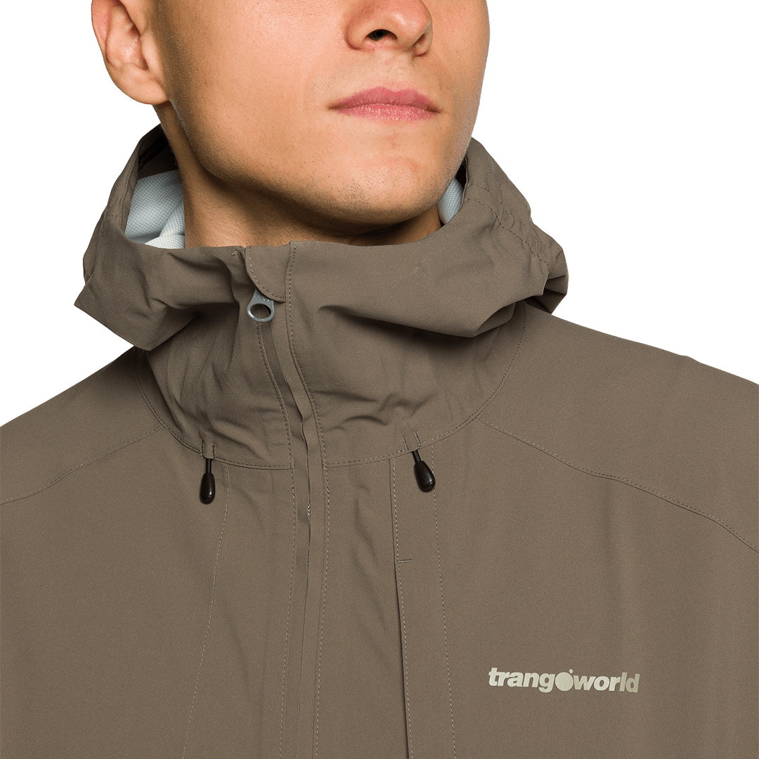 Chaqueta de hombre Caicos Trangoworld - Marrón Marrón-6