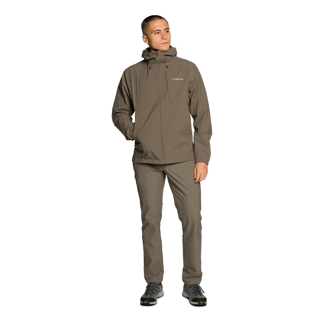 Chaqueta de hombre Caicos Trangoworld - Marrón Marrón-8