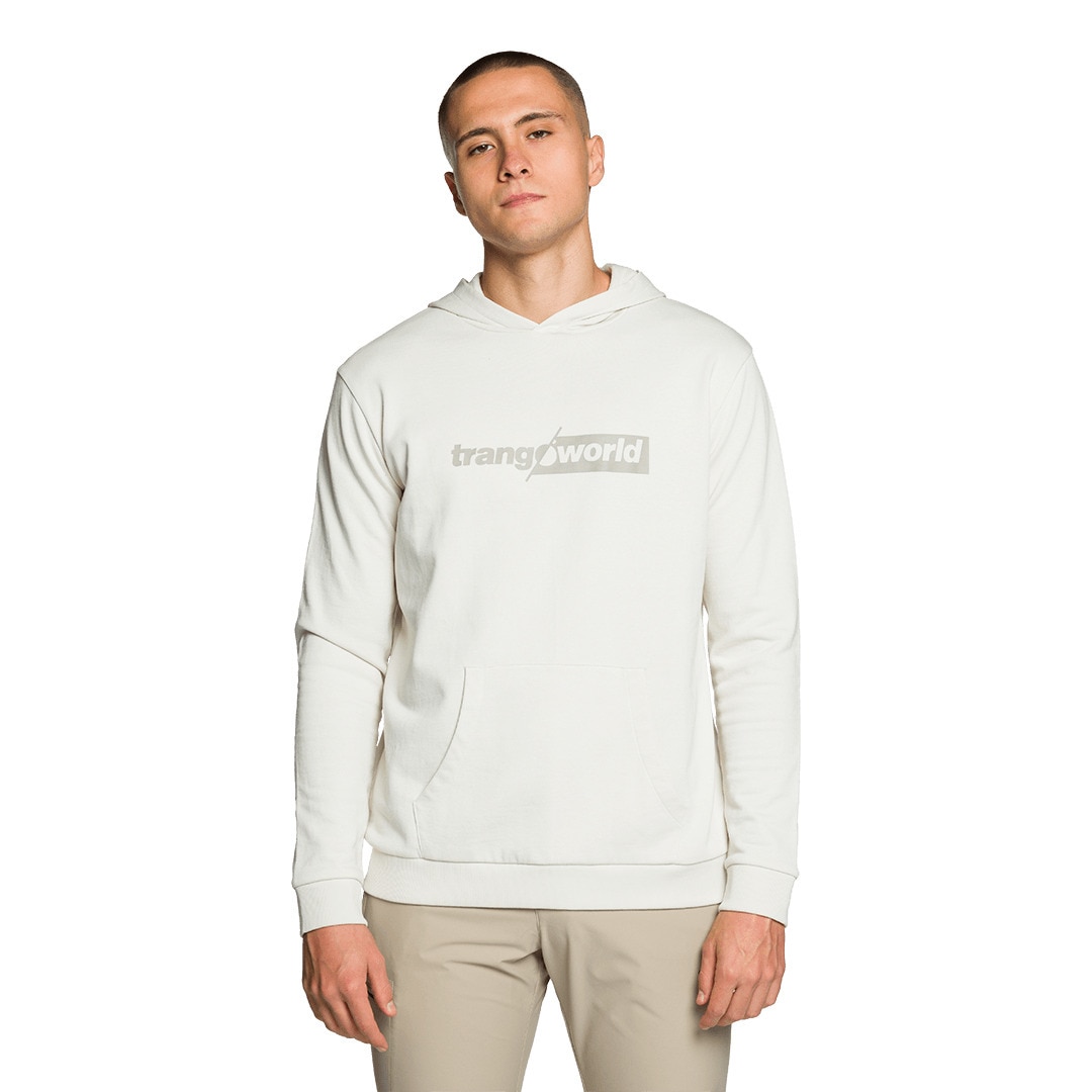 Sudadera de hombre Admont Trangoworld - Verde Agua Blanco-2