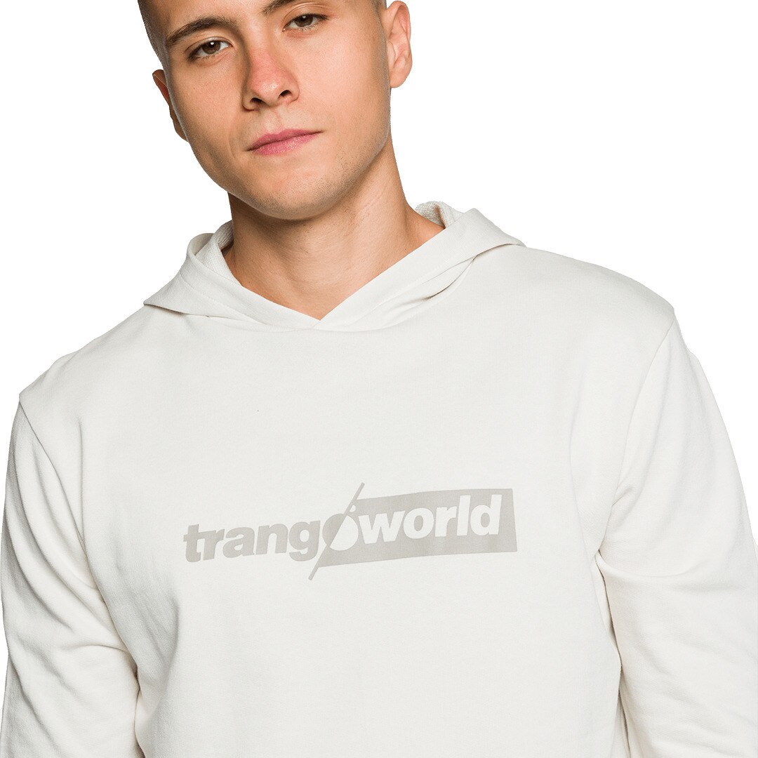 Sudadera de hombre Admont Trangoworld - Verde Agua Blanco-4
