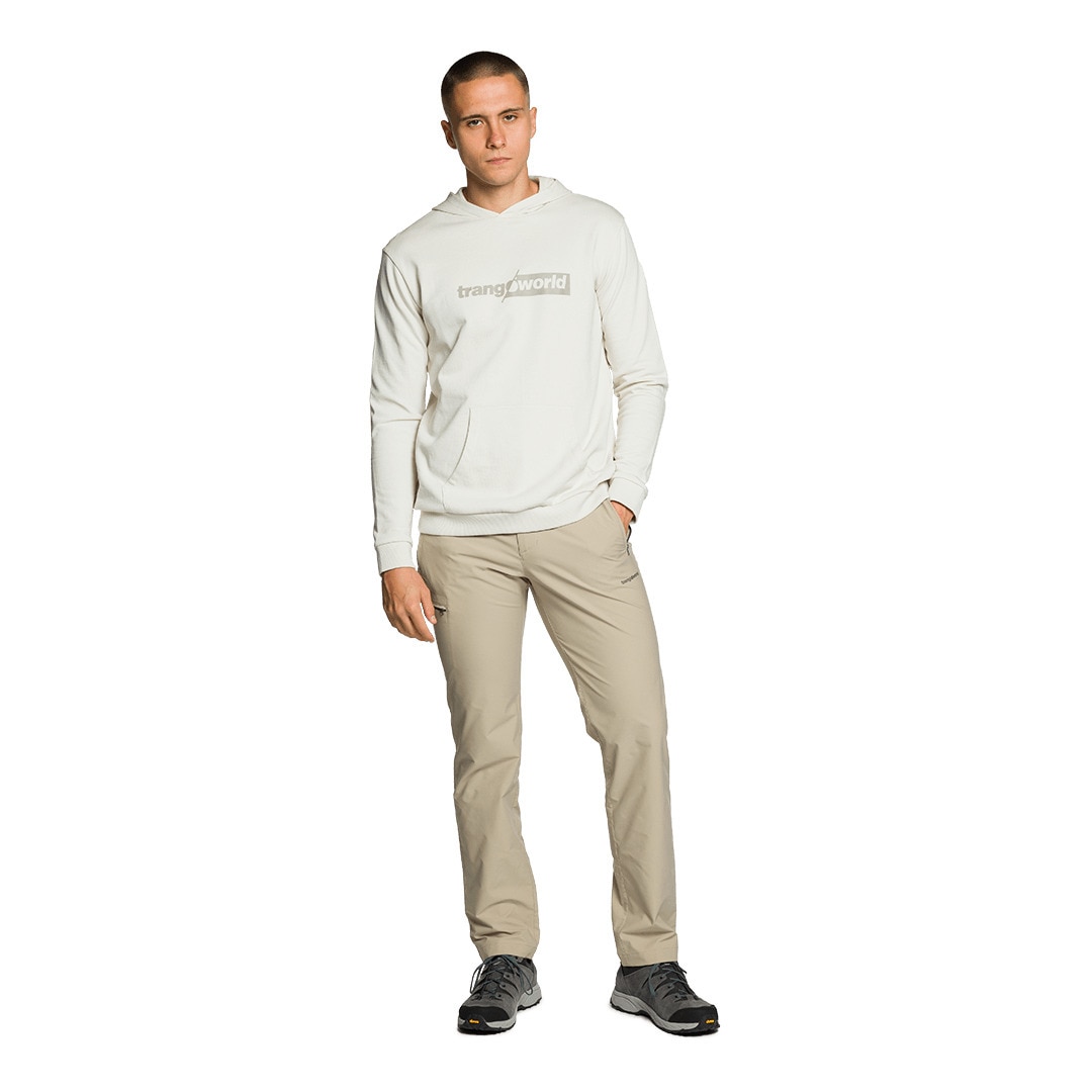 Sudadera de hombre Admont Trangoworld - Verde Agua Blanco-5