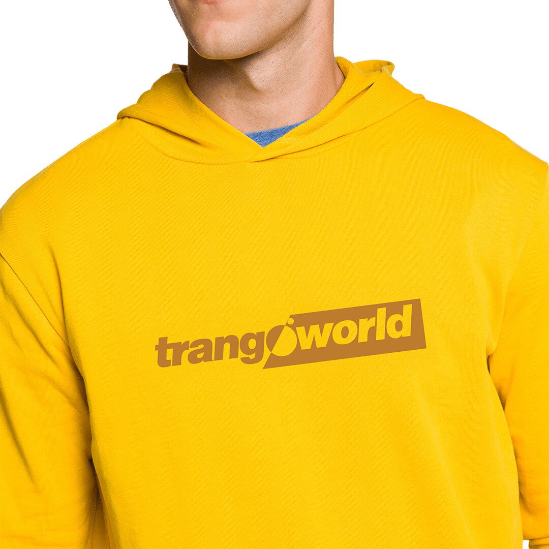 Sudadera de hombre Admont Trangoworld - Amarillo Amarillo-4