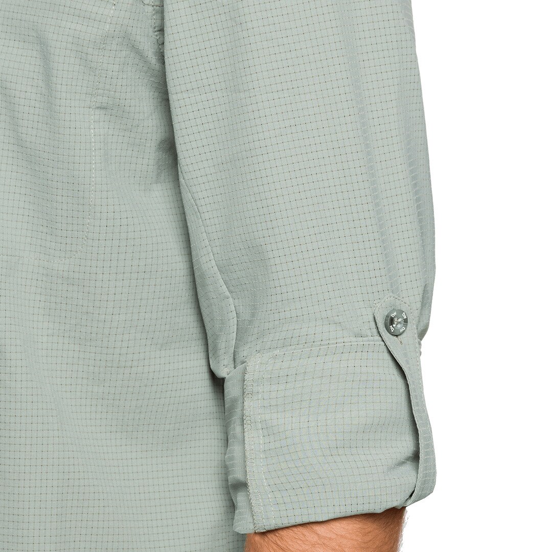 Camisa de hombre Vignemale df Trangoworld - Gris Gris-6