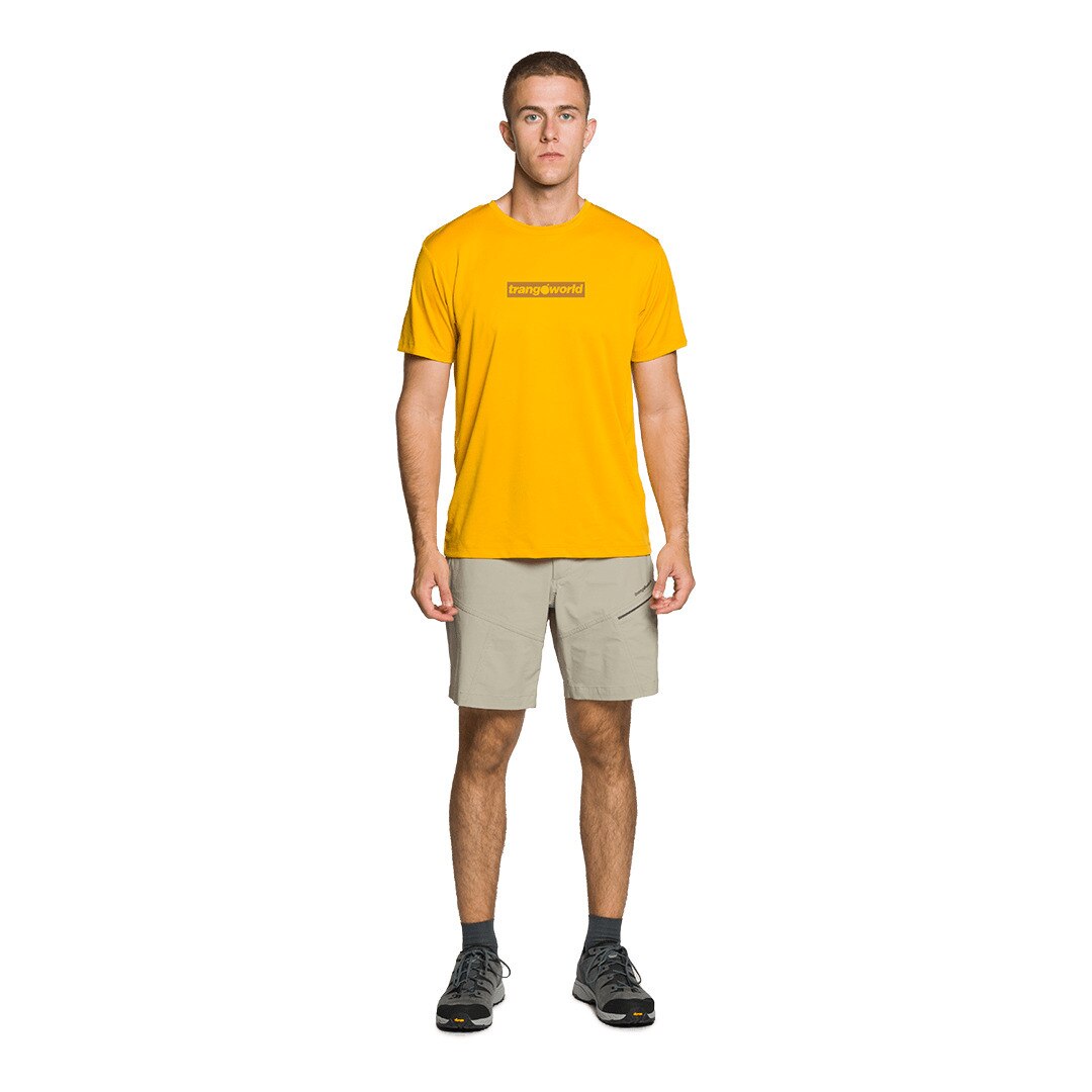 Camiseta de hombre Brisson Trangoworld - Amarillo Amarillo-5