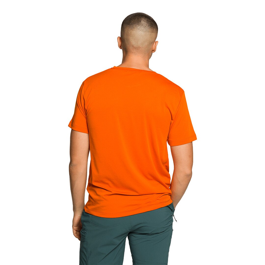 Camiseta de hombre Brisson Trangoworld - Naranja Naranja-3