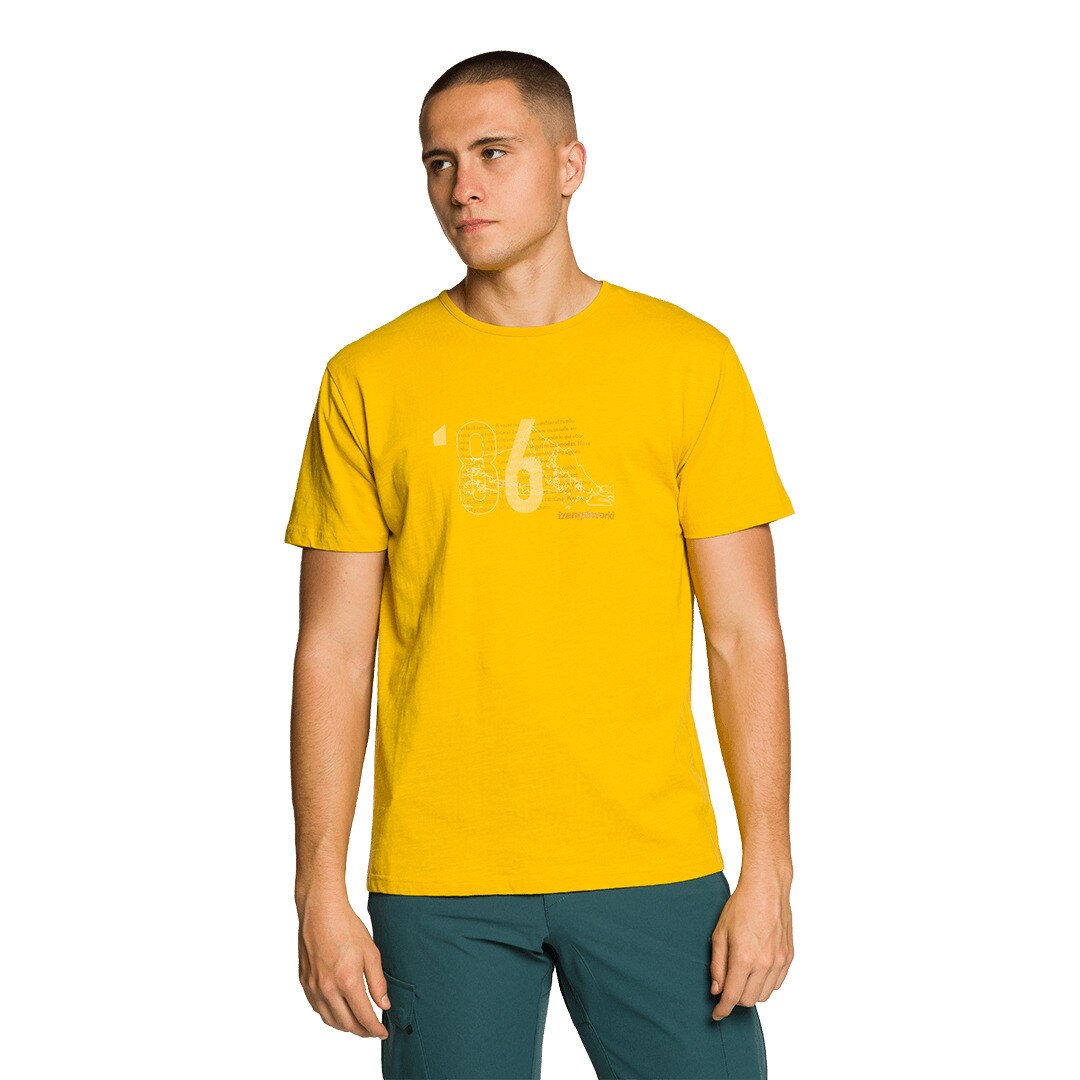 Camiseta de hombre Bayra Trangoworld - Amarillo Amarillo-2