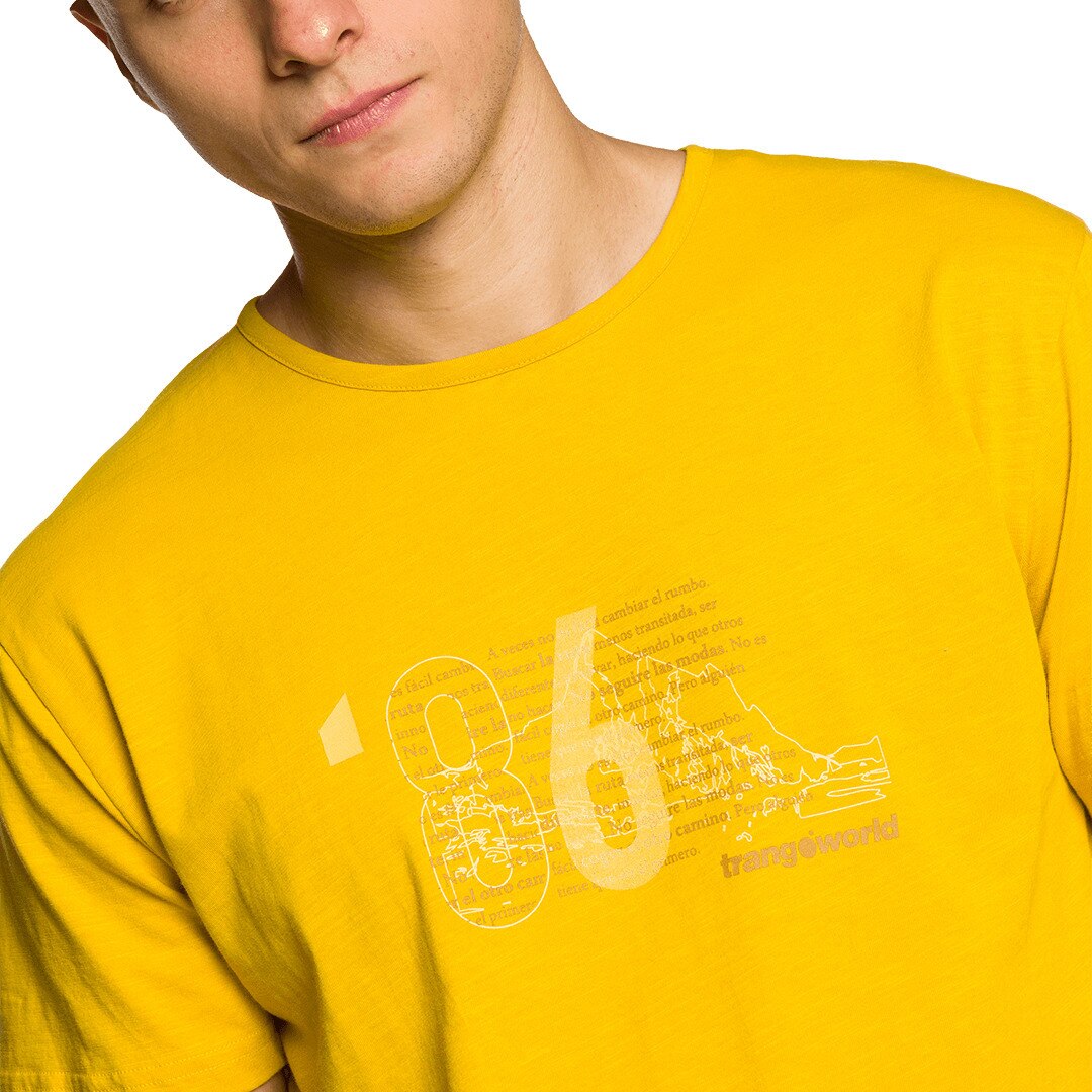 Camiseta de hombre Bayra Trangoworld - Amarillo Amarillo-4