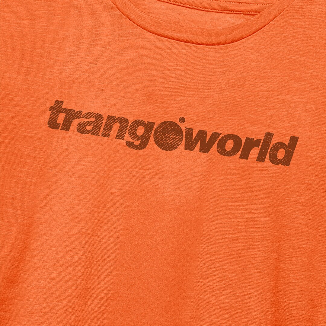 Camiseta de niños Lieza df Trangoworld - Naranja Naranja-2