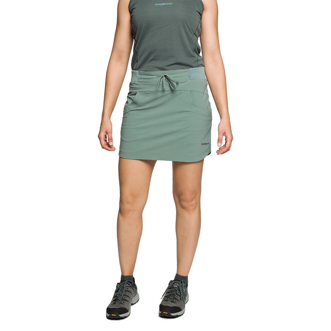 Imagen 1 de Falda de mujer Nantes sf Trangoworld - Gris Gris