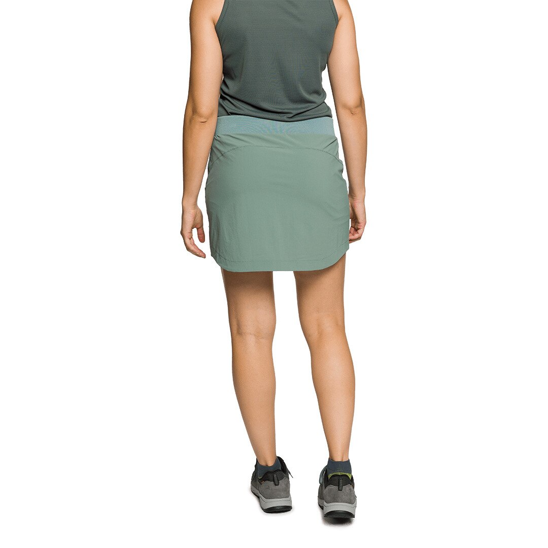Imagen 2 de Falda de mujer Nantes sf Trangoworld - Gris Gris
