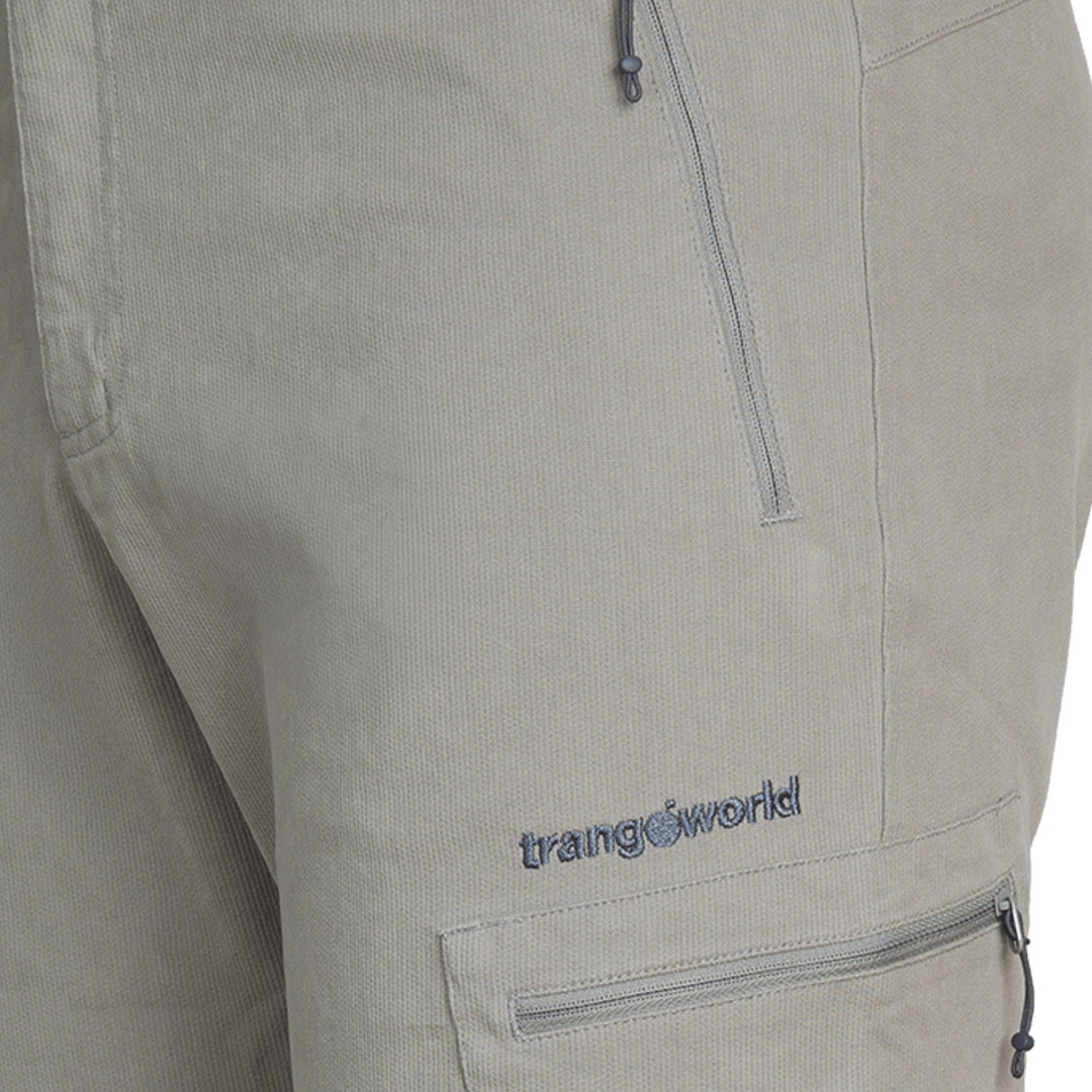 Imagen 2 de Pantalón largo de hombre Ruivo 001 Trangoworld - Gris claro Gris claro