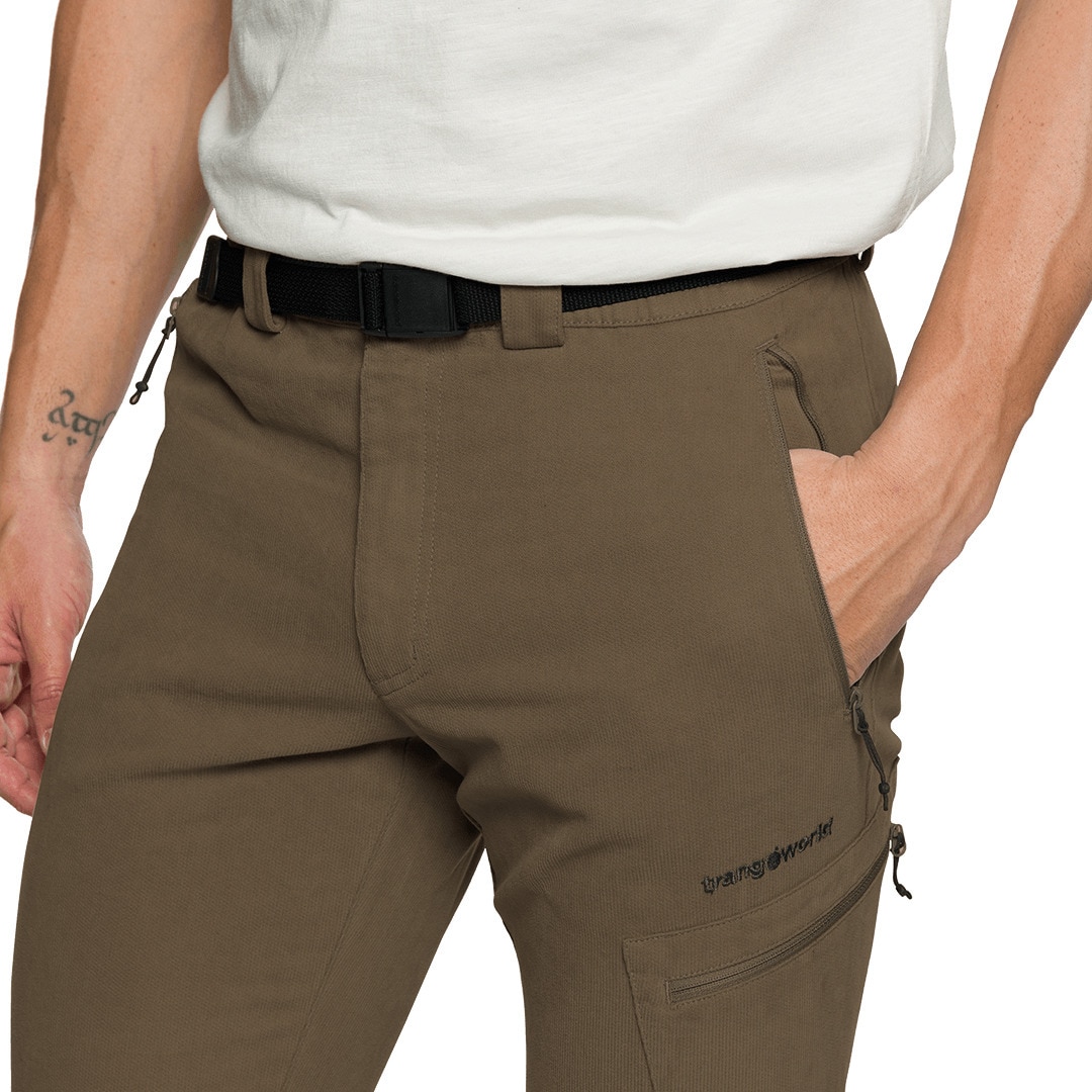 Imagen 4 de Pantalón largo de hombre Ruivo 001 Trangoworld - Marrón Marrón