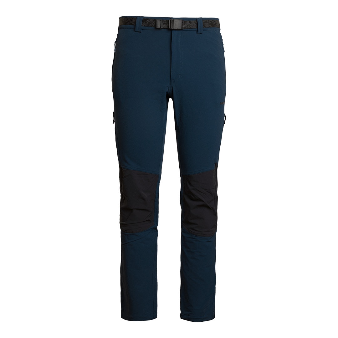 Pantalón largo de hombre Rovek v02 Trangoworld - Azul / Negro Azul / Negro-1
