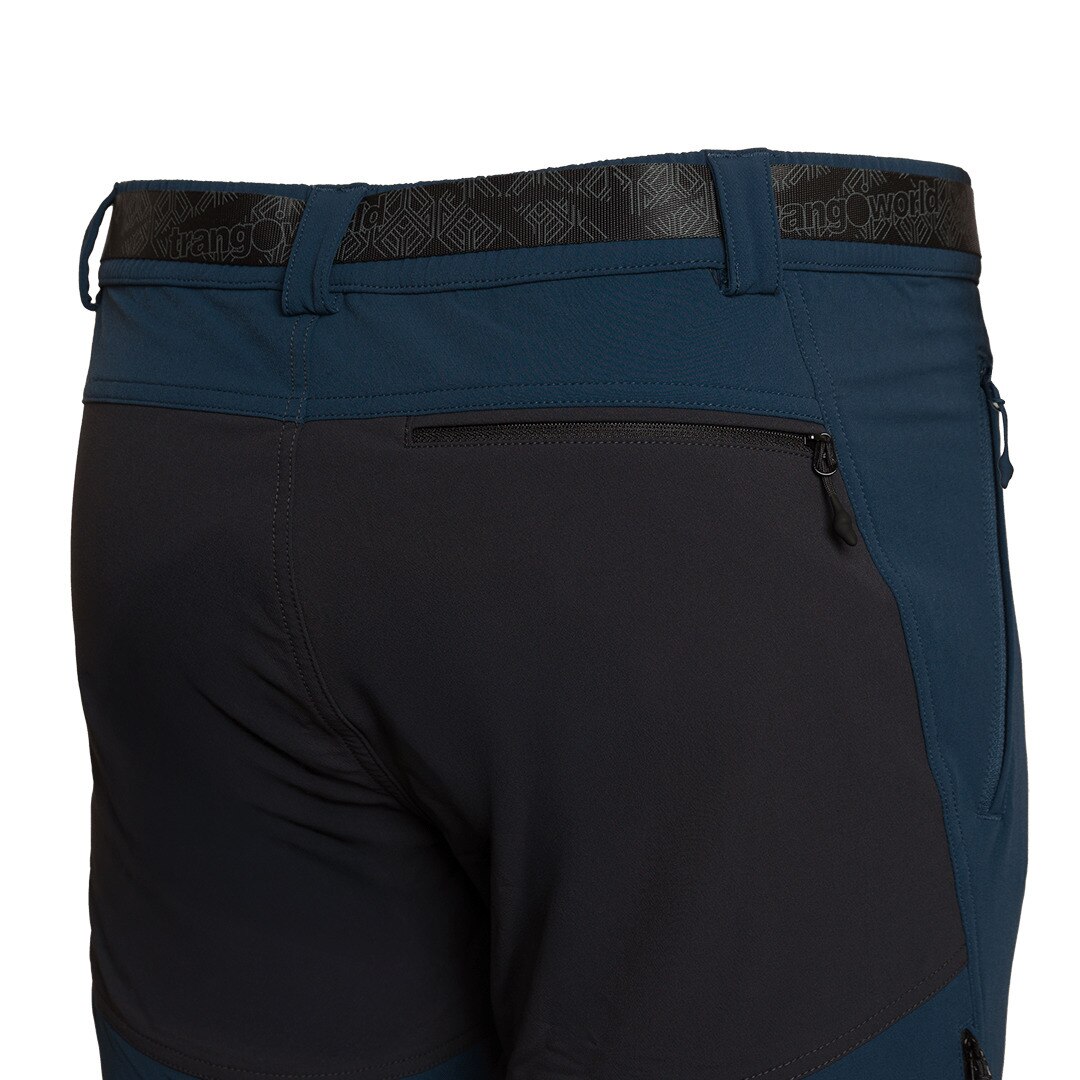 Pantalón largo de hombre Rovek v02 Trangoworld - Azul / Negro Azul / Negro-5