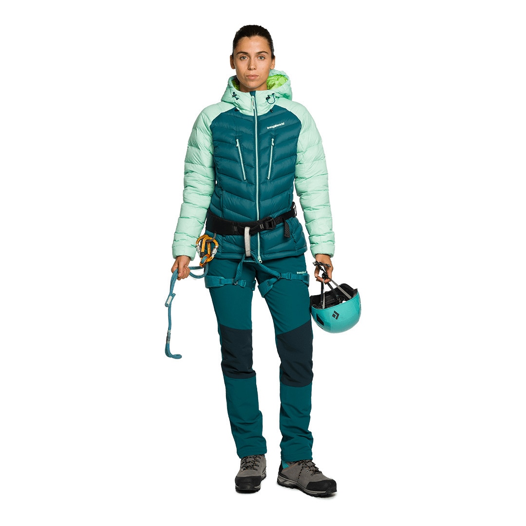 Imagen 9 de Chaqueta de mujer Leynar v02 Trangoworld - Verde oscuro Verde oscuro