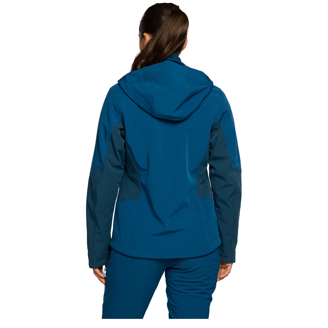 Chaqueta de mujer Segnes Trangoworld - Azul / Verde Azul / Verde-2