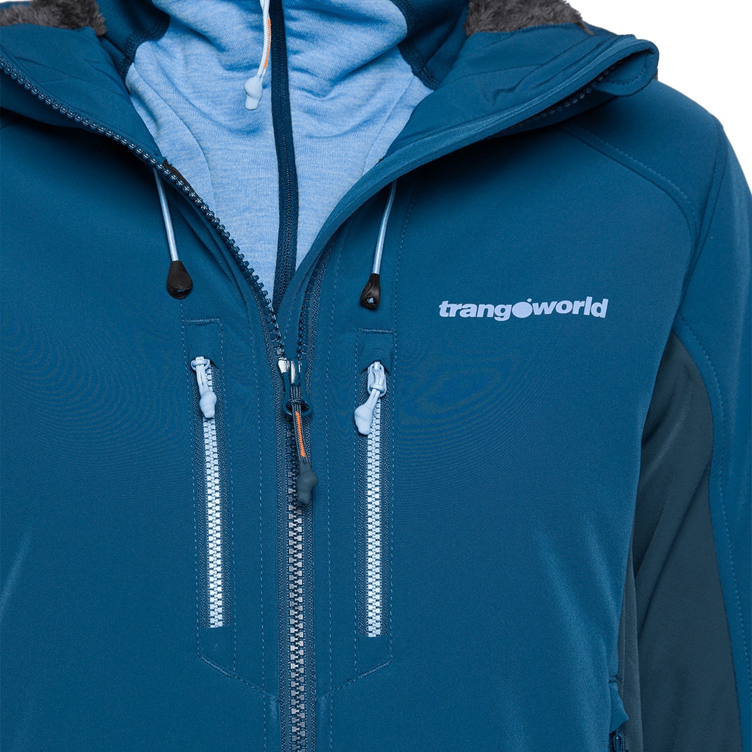 Chaqueta de mujer Segnes Trangoworld - Azul / Verde Azul / Verde-7