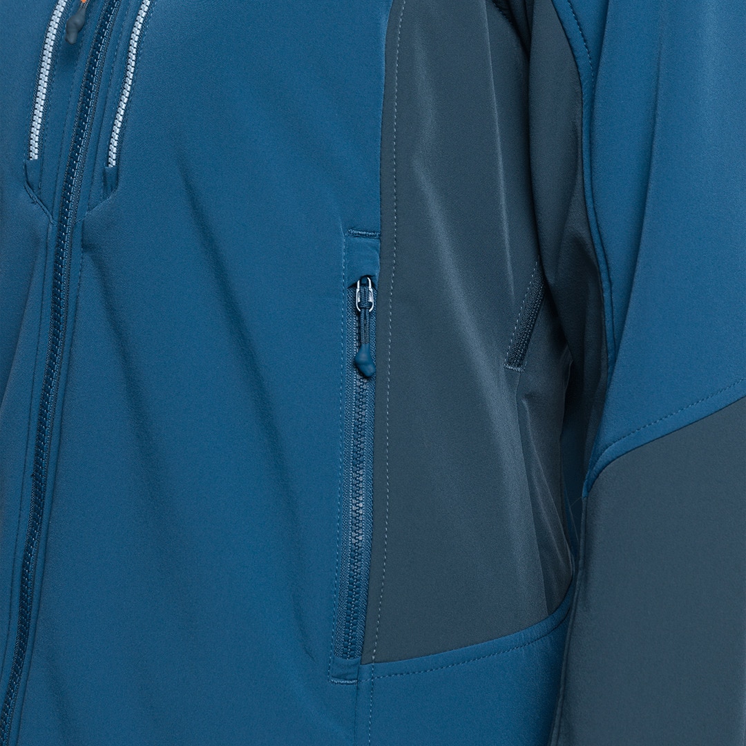 Chaqueta de mujer Segnes Trangoworld - Azul / Verde Azul / Verde-8