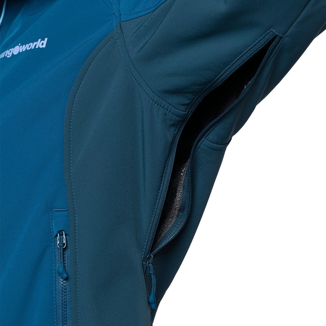 Chaqueta de mujer Segnes Trangoworld - Azul / Verde Azul / Verde-10