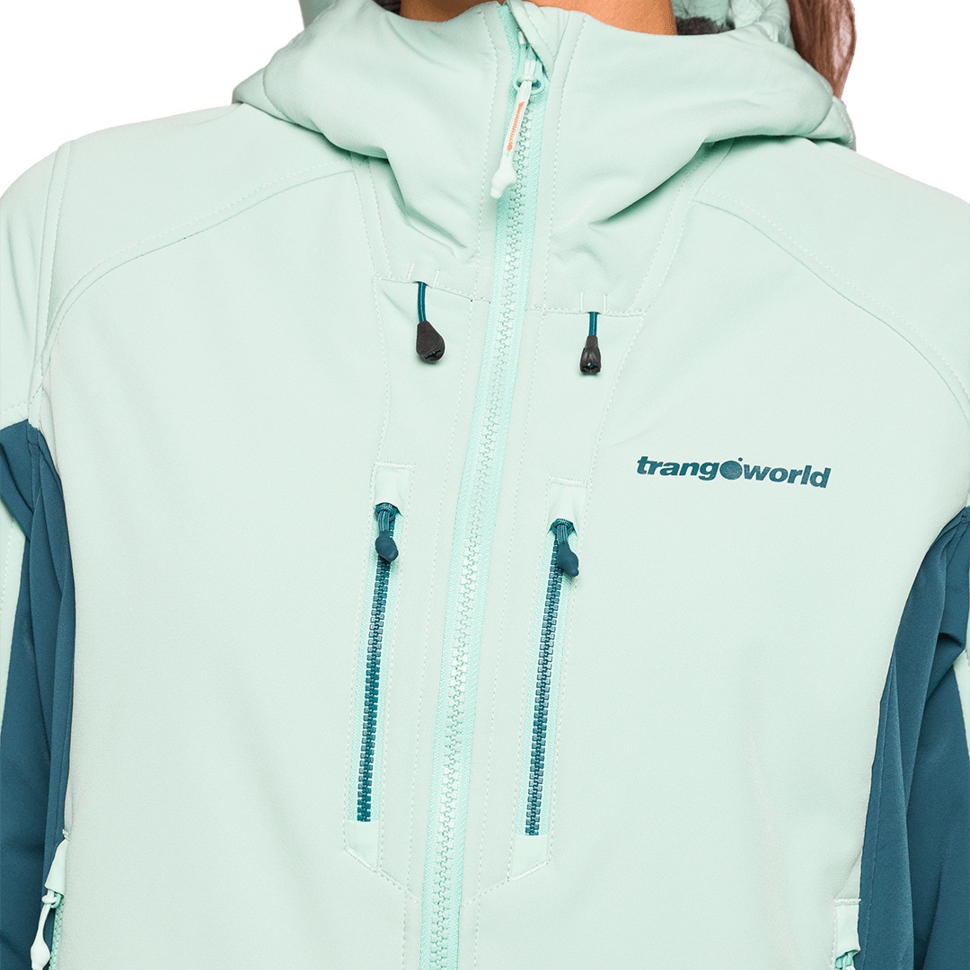 Chaqueta de mujer Segnes Trangoworld - Verde claro Verde claro-6