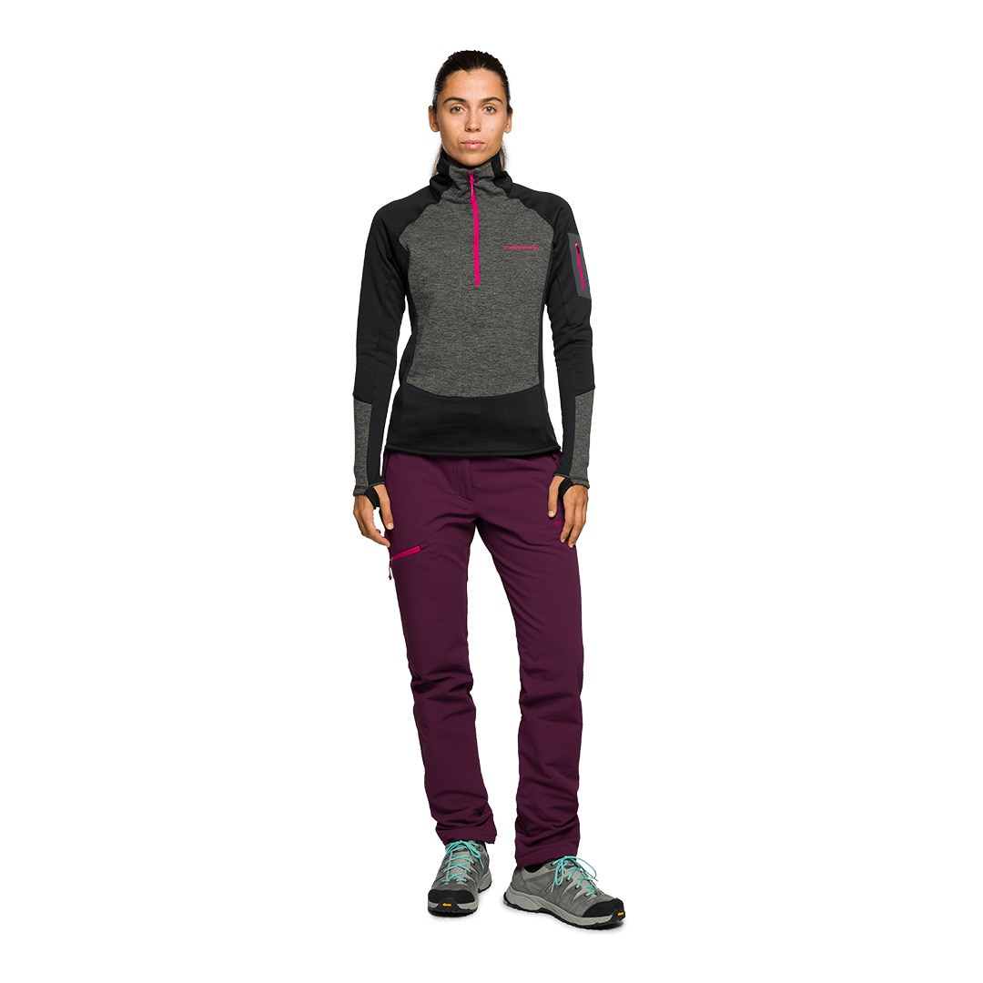 Forro polar de mujer Brenta Trangoworld - Negro Negro-8