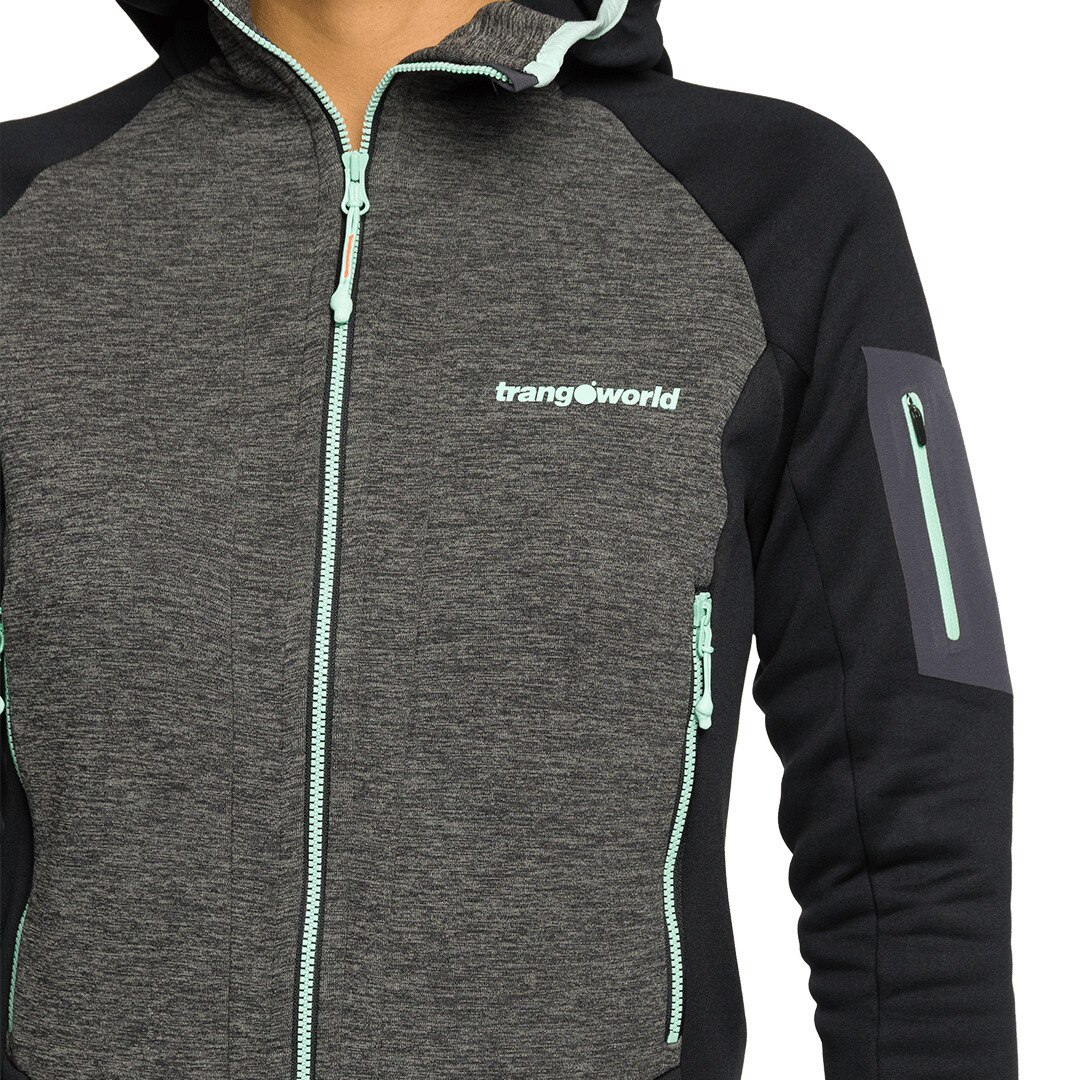 Chaqueta de mujer Vosges Trangoworld - Negro Negro-3