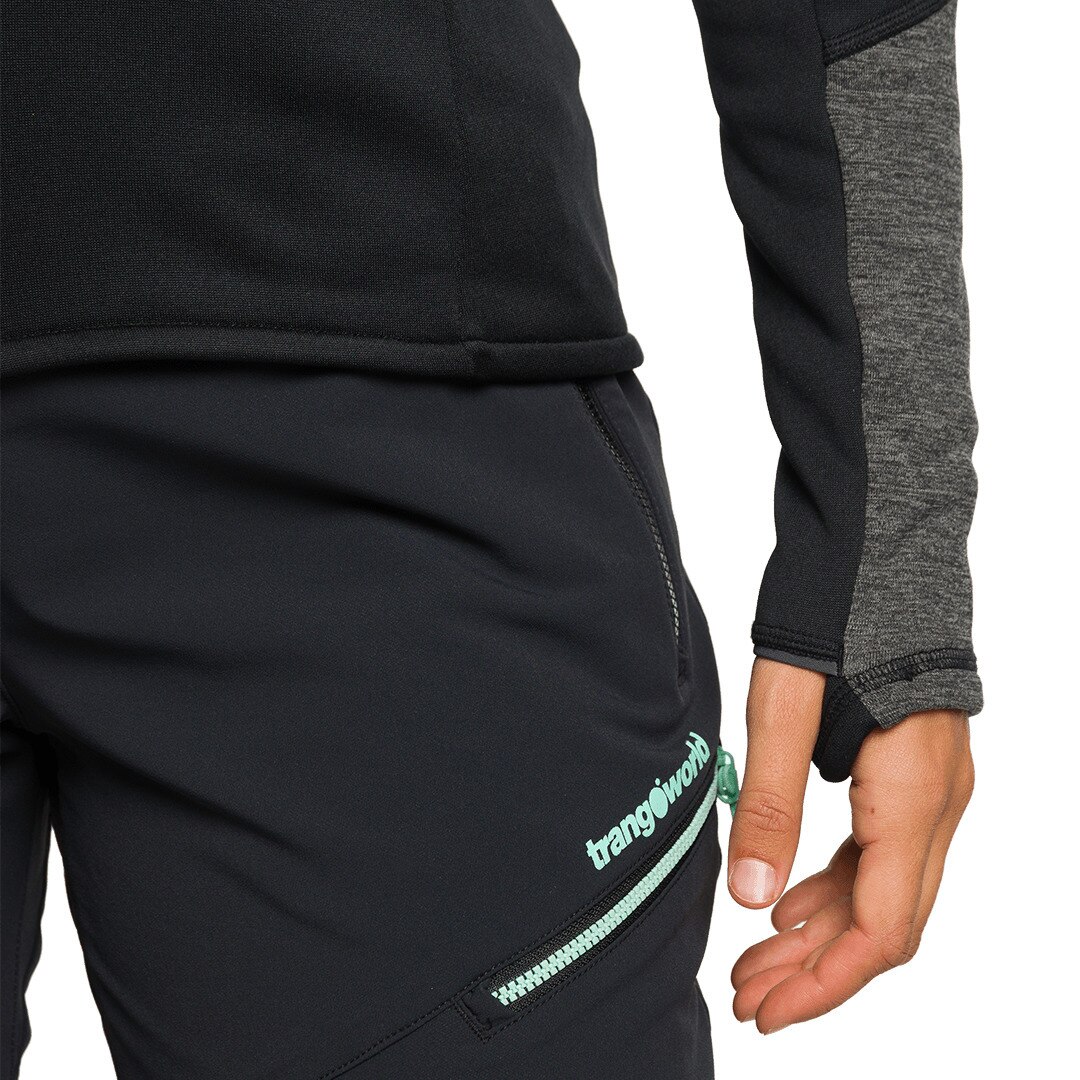 Chaqueta de mujer Vosges Trangoworld - Negro Negro-4