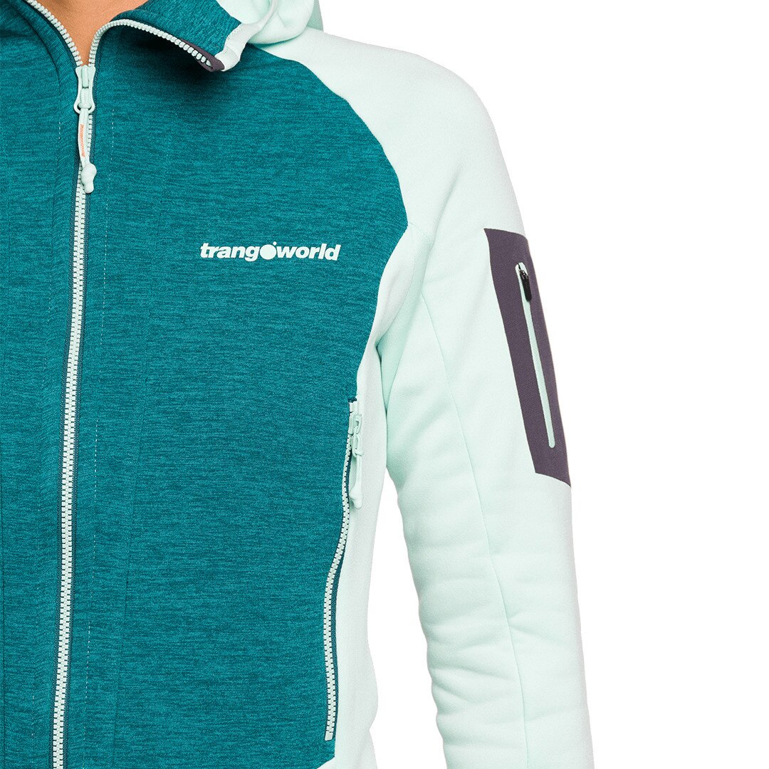 Chaqueta de mujer Vosges Trangoworld - Verde oscuro Verde oscuro-4