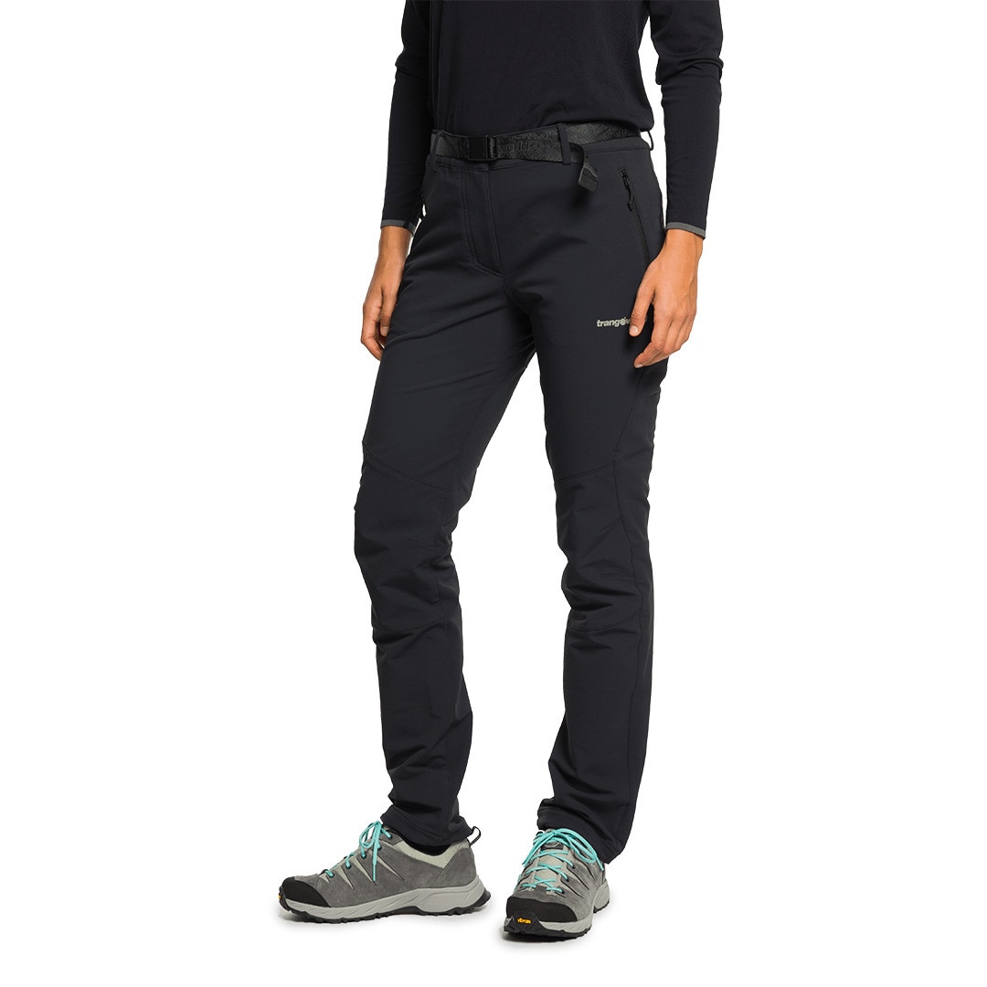 Pantalón largo de mujer Dunai extreme Trangoworld - Negro Negro-1