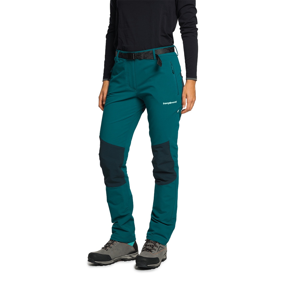 Pantalón largo de mujer Dunai extreme Trangoworld - Verde Verde-3